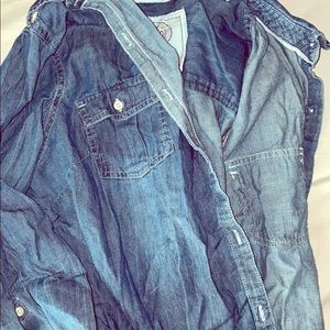 Jean Button Up Shirt